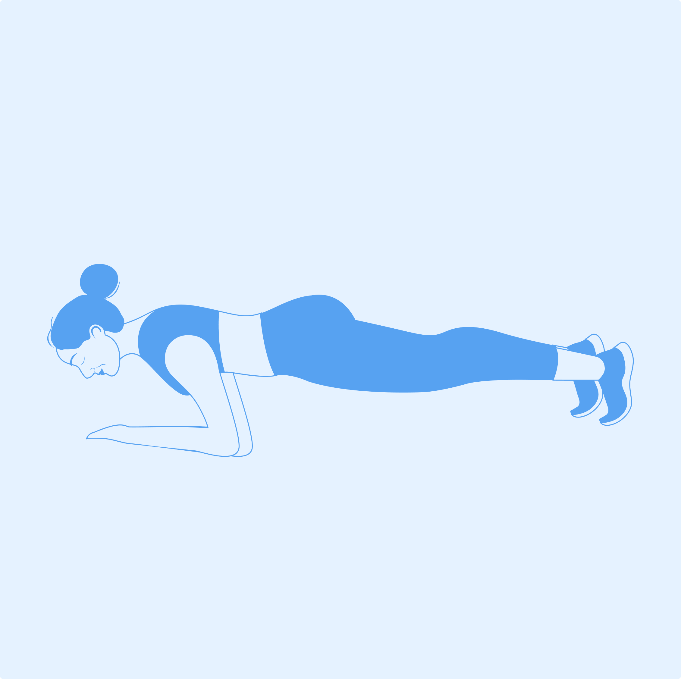 Ćwiczenie na otyłość - deska, plank